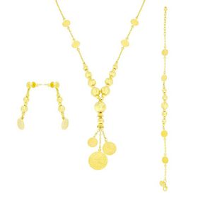 Tuğrul Altın T038618 Altın Üçlü Set
