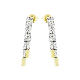Tuğrul Altın T039704 Altın Küpe