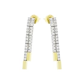 Tuğrul Altın T039704 Altın Küpe