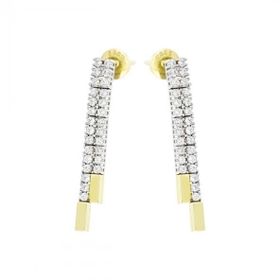 Tuğrul Altın T039704 Altın Küpe