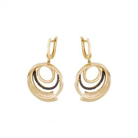 Tuğrul Altın T042772 Altın Küpe