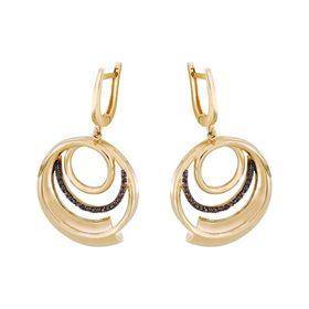 Tuğrul Altın T042772 Altın Küpe