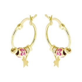 Tuğrul Altın T046509 Altın Pandora Küpe