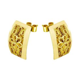Tuğrul Altın T050350 22 Ayar Altın Küpe