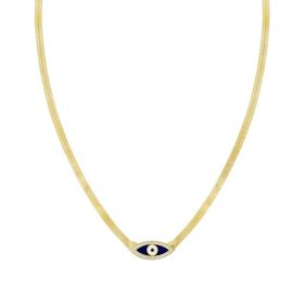 Tuğrul Altın T056287 Altın Nazar Boncuklu Kolye