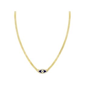 Tuğrul Altın T056287 Altın Nazar Boncuklu Kolye