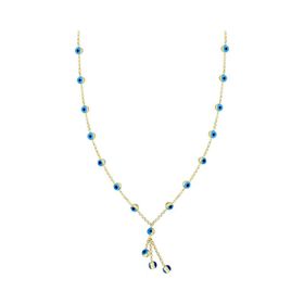 Tuğrul Altın T056533 Altın Nazar Boncuklu Kolye