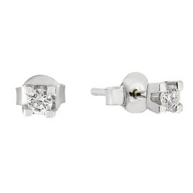 Tuğrul Altın T51 0.19 ct Pırlanta Tek Taş Küpe