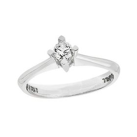 Tuğrul Altın T51 0.19 ct Pırlanta Tek Taş Yüzük