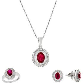 Tuğrul Altın T51 0.20 Ct Yakut Set