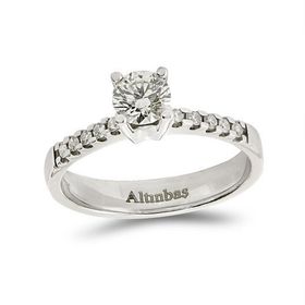 Tuğrul Altın T51 0.45 ct Pırlanta Tek Taş Yüzük