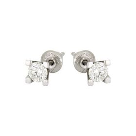 Tuğrul Altın T51 0.70 ct Pırlanta Tektaş Küpe