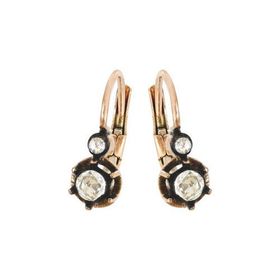 Tuğrul Altın T51 0.71 ct Pırlantalı Elmas Küpe