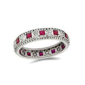 Tuğrul Altın T51 1.14 Ct Pırlanta Yakut Yüzük