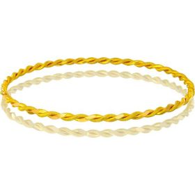 Tuğrul Altın T51 14 gr 22 Ayar İşçiliksiz Paftalı Burma Bilezik