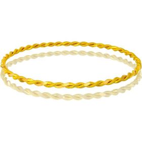 Tuğrul Altın T51 15 gr 22 Ayar İşçiliksiz Paftalı Burma Bilezik