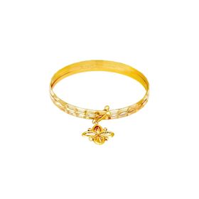 Tuğrul Altın T51 30 gr 22 Ayar Altın Taraklı Baget Charm Bilezik