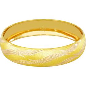 Tuğrul Altın T51 TBC015-116 15 gr 15 mm İşçiliksiz Şarnelli 22 Ayar Bilezik