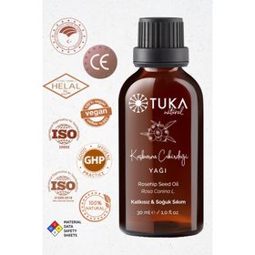 Tuka Natural 30 ml Kuşburnu Çekirdeği Yağı