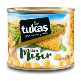 Tukaş 220 gr Mısır Konservesi (3 adet)