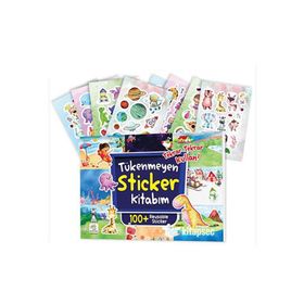 Tükenmeyen +100 Sticker Kitabım - Yükselen Zeka Yayınları