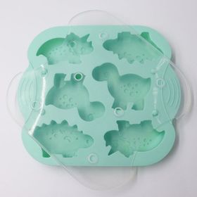 Tulip Kitchenware Dinozor Biçimli Silikon Yeşil Kek Kalıbı