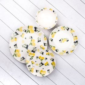 Tulu Db Zeytin Limon Klasik 24 Parça Yemek Seti