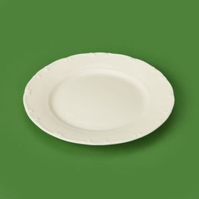 Tulu Porselen Liana Krem 25 CM Servis Tabağı