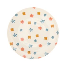 Tulu Porselen Mazzo Renkli 25 cm Servis Tabağı