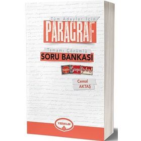 Tüm Adaylar İçin Paragraf Tamamı Çözümlü Soru Bankası Yediiklim Yayınları