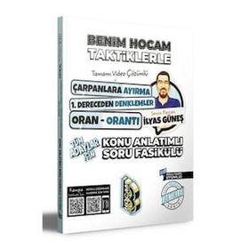 Tüm Adaylar İçin Taktiklerle Çarpanlara Ayırma Denklemler Oran Orantı Konu Anlatımlı Soru Fasikülü - Benim Hocam Yayınları