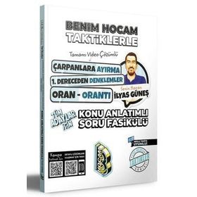 Tüm Adaylar İçin Taktiklerle Çarpanlara Ayırma Denklemler Oran Orantı Konu Anlatımlı Soru Fasikülü - Benim Hocam Yayınları