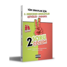 Tüm Sınavlar İçin 2. Dereceden Denklemler Eşitsizlik Parabol 2 Soru 2 Çözüm Fasikülü Benim Hocam Yayınları