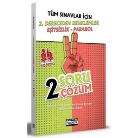 Tüm Sınavlar İçin 2. Dereceden Denklemler Eşitsizlik Parabol 2 Soru 2 Çözüm Fasikülü Benim Hocam Yayınları