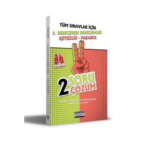 Tüm Sınavlar İçin 2. Dereceden Denklemler Eşitsizlik Parabol 2 Soru 2 Çözüm Fasikülü Benim Hocam Yayınları