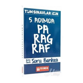 Tüm Sınavlar İçin 5 Adımda Paragraf Konu Özetli Soru Bankası Kollektif Teorem Yayıncılık