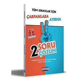 Tüm Sınavlar İçin Çarpanlara Ayırma 2 Soru 2 Çözüm Fasikülü Benim Hocam