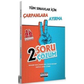 Tüm Sınavlar İçin Çarpanlara Ayırma 2 Soru 2 Çözüm Fasikülü Benim Hocam