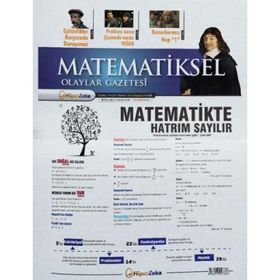 Tüm Sınavlar İçin Matematiksel Olaylar Matematik Gazetesi Hiper Zeka Yayınları