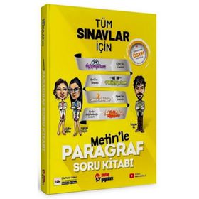 Tüm Sınavlar İçin Paragraf Soru Kitabı-Metin Yayınları