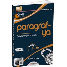 Tüm Sınavlar İçin Paragrafya 3 Etaplı Paragraf Denemeleri Paragrafın Şifresi Yayıncılık