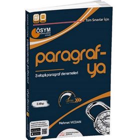 Tüm Sınavlar İçin Paragrafya 3 Etaplı Paragraf Denemeleri Paragrafın Şifresi Yayıncılık