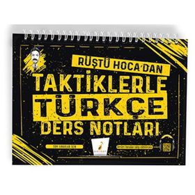 Tüm Sınavlar için Rüştü Hoca'dan Taktiklerle Türkçe Ders Notları-Pelikan Yayınları
