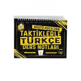 Tüm Sınavlar için Rüştü Hoca'dan Taktiklerle Türkçe Ders Notları-Pelikan Yayınları