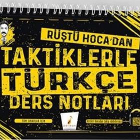 Tüm Sınavlar için Rüştü Hoca'dan Taktiklerle Türkçe Ders Notları-Pelikan Yayınları