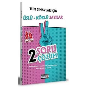 Tüm Sınavlar İçin Üslü Köklü Sayılar 2 Soru 2 Çözüm Fasikülü Benim Hocam
