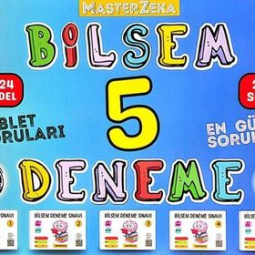 Tüm Sınıflar için Bilsem 5 Deneme Master Zeka Yayınları
