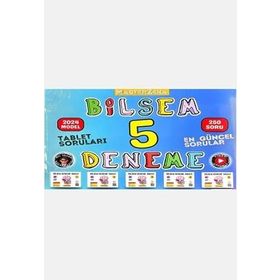 Tüm Sınıflar için Bilsem 5 Deneme Master Zeka Yayınları