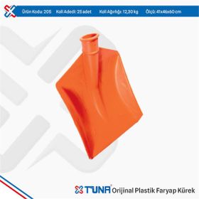 Tuna 205 Plastik Faryap Kürek