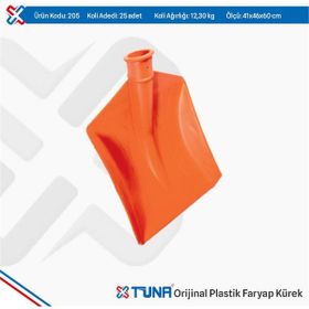Tuna 205 Plastik Faryap Kürek